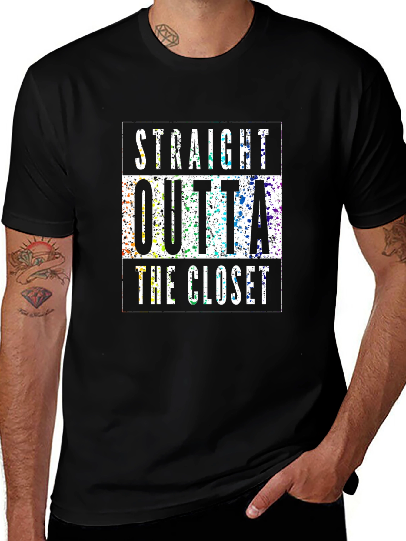Straight Outta The Closet Graphic T-Shirt
