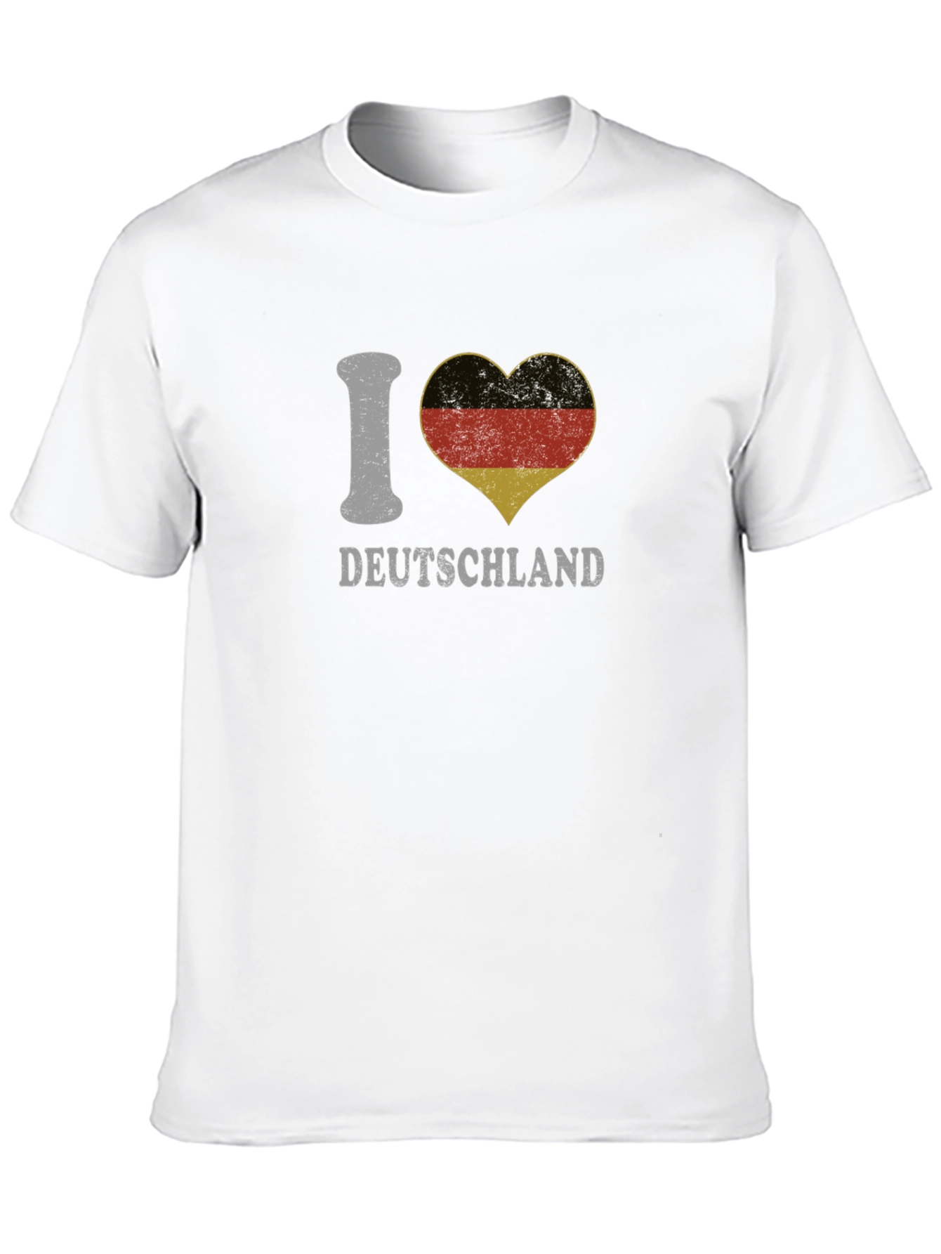 I Love Germany T-Shirt Deutschland German Flag Heart Tee
