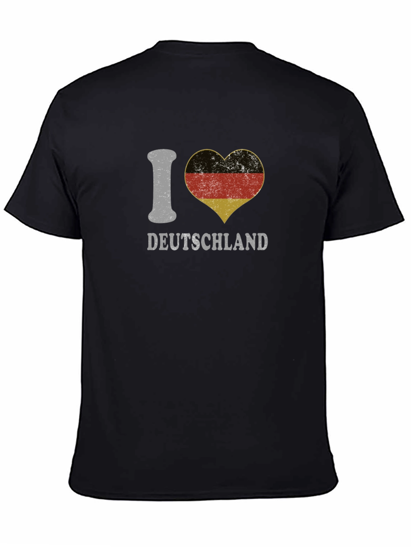 I Love Germany T-Shirt Deutschland German Flag Heart Tee