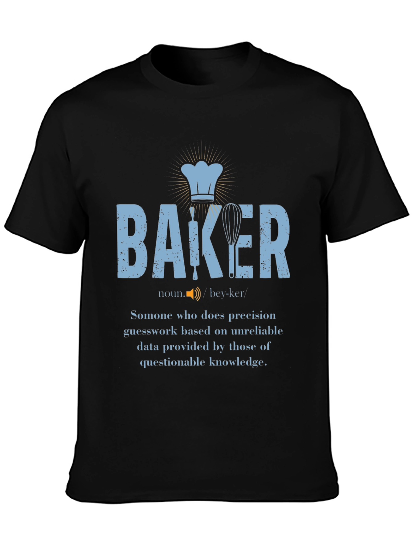 Funny Baker Definition Graphic T-Shirt