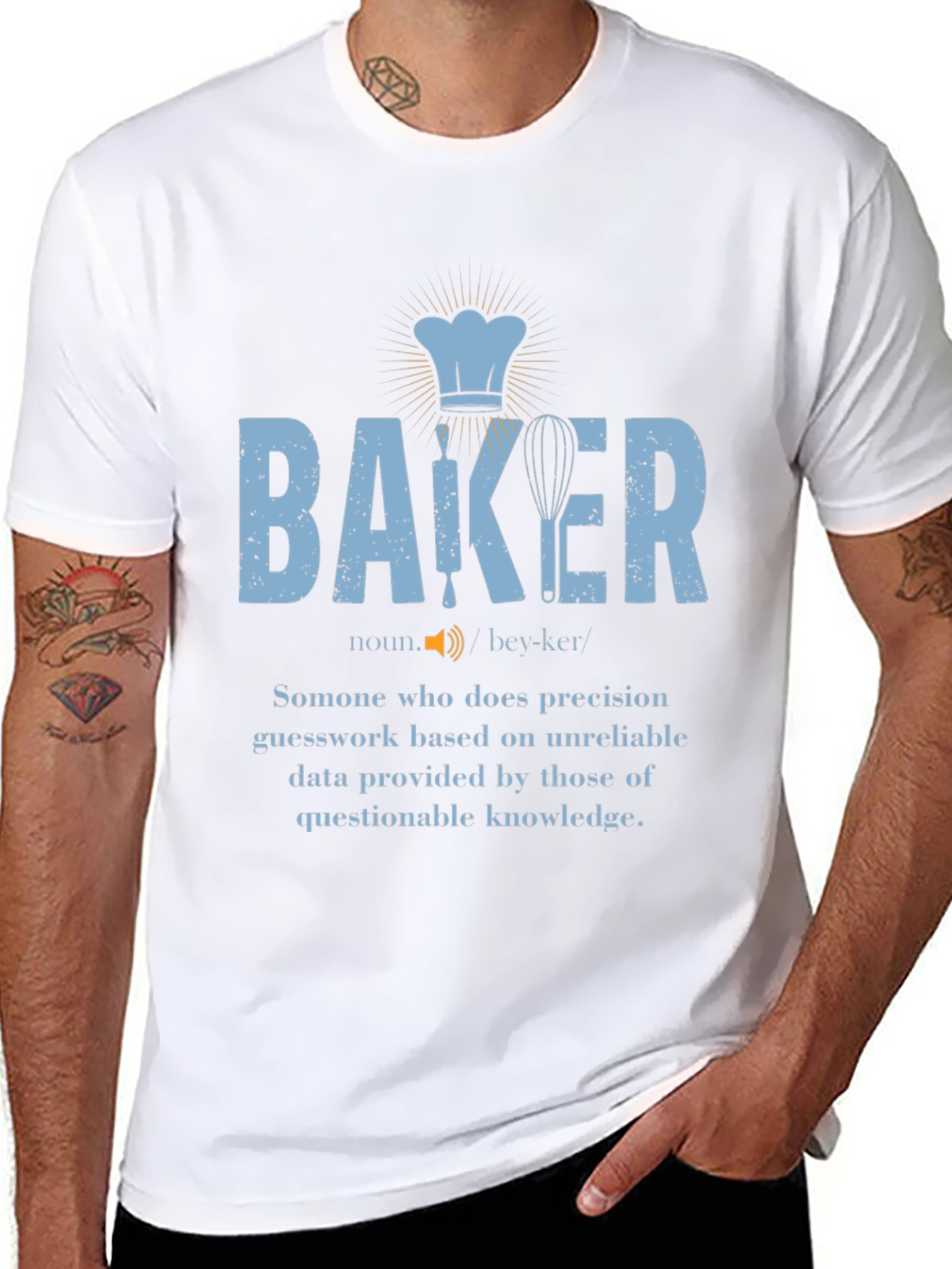 Funny Baker Definition Graphic T-Shirt