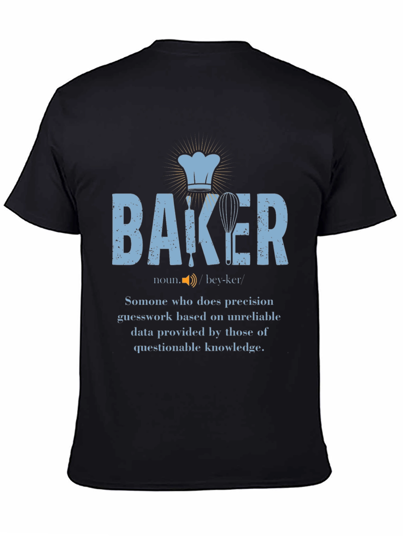 Funny Baker Definition Graphic T-Shirt