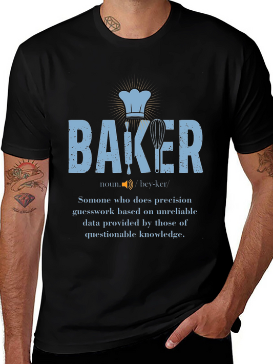 Funny Baker Definition Graphic T-Shirt