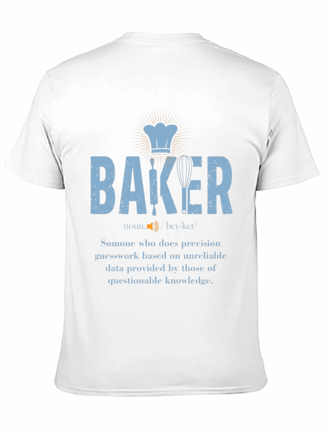 Funny Baker Definition Graphic T-Shirt