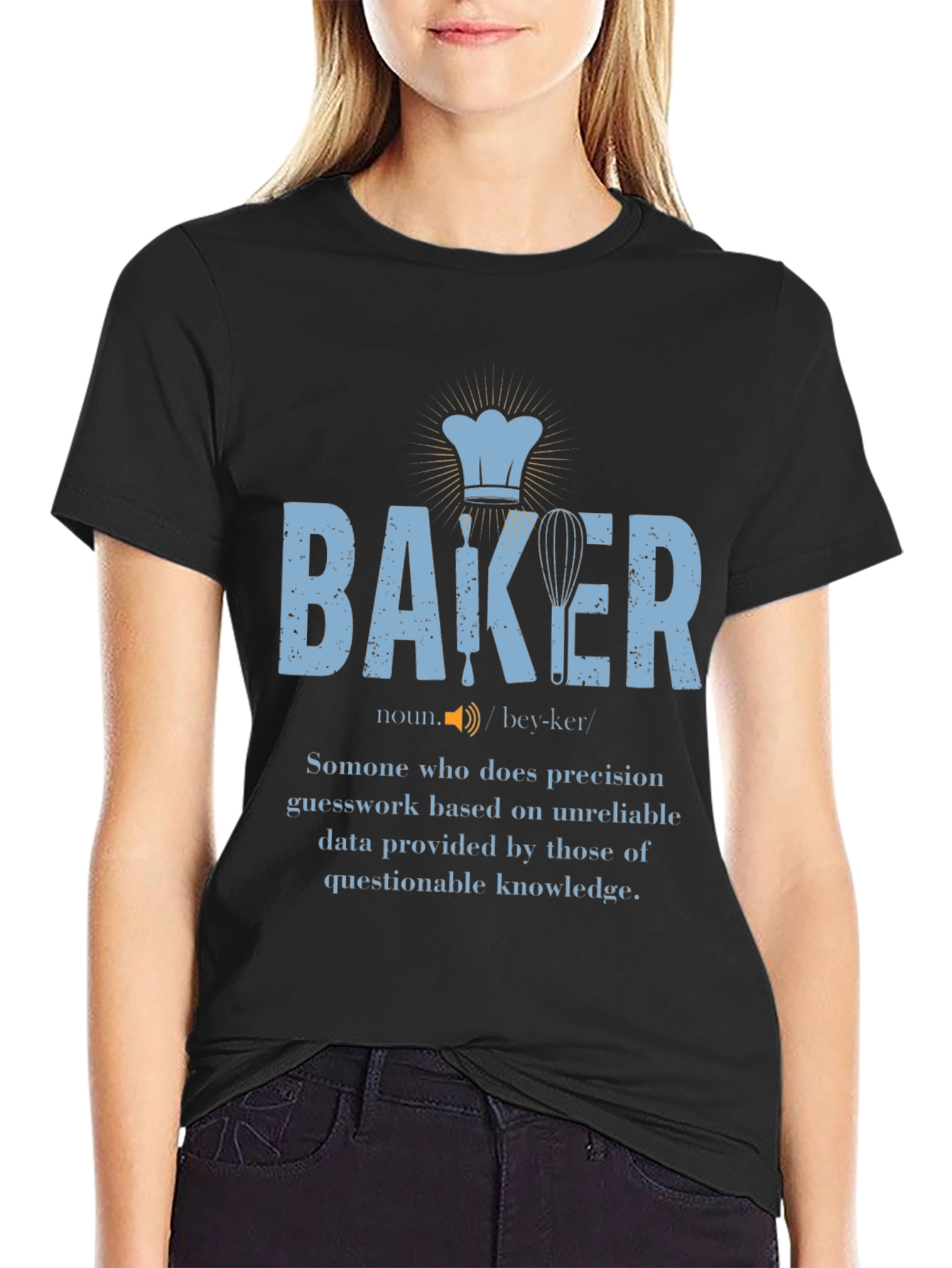 Funny Baker Definition Graphic T-Shirt