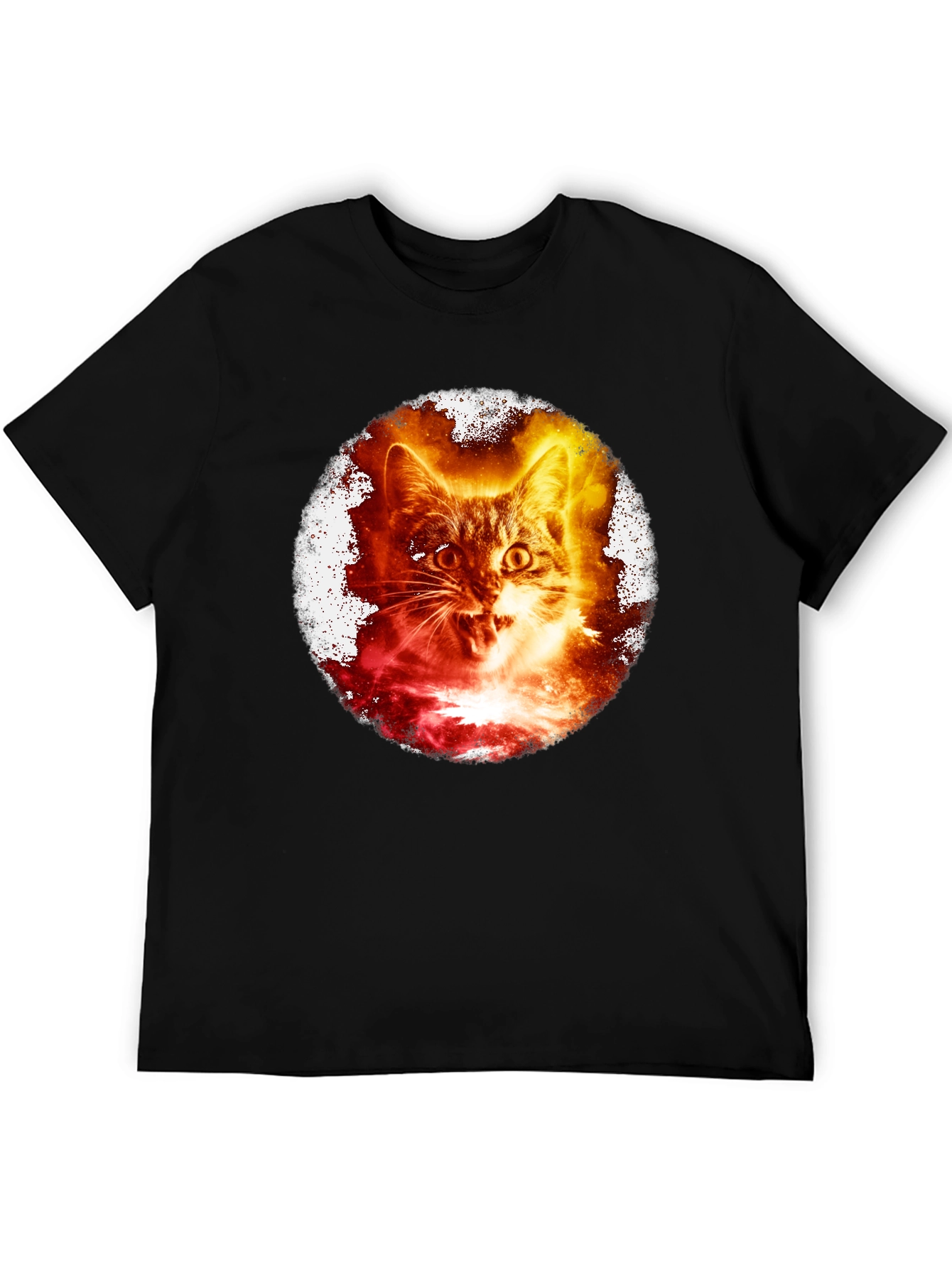 Cosmic Cat T-Shirt - Cool Graphic Tee