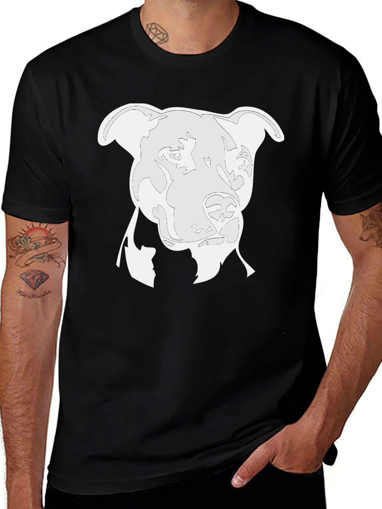 Dog Graphic T-Shirt - Modern Canine Tee
