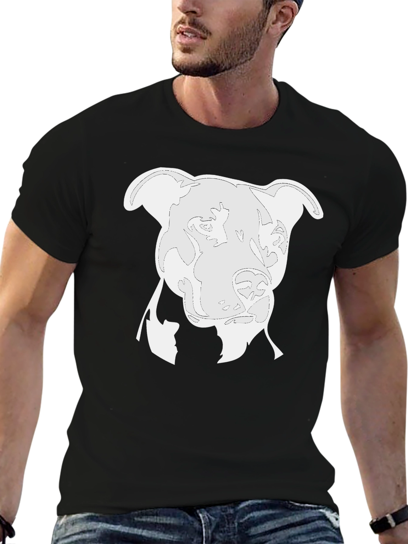 Dog Graphic T-Shirt - Modern Canine Tee