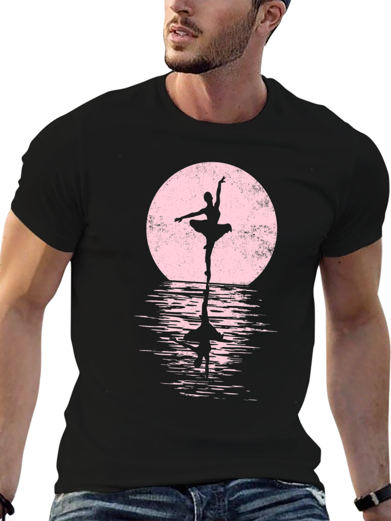 Ballerina Moon Reflection T-Shirt