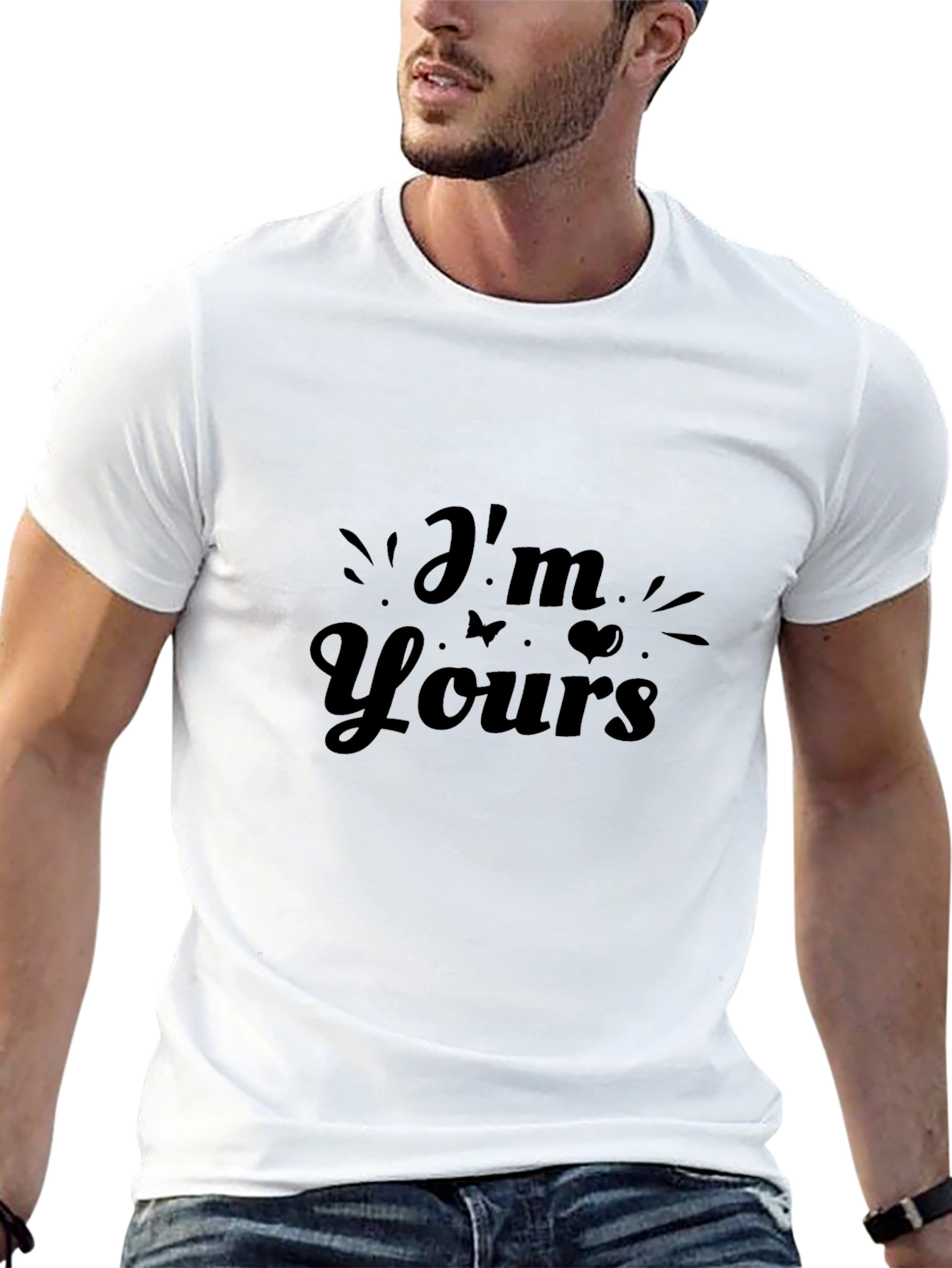 Im Yours Graphic Tee - Stylish Casual Wear