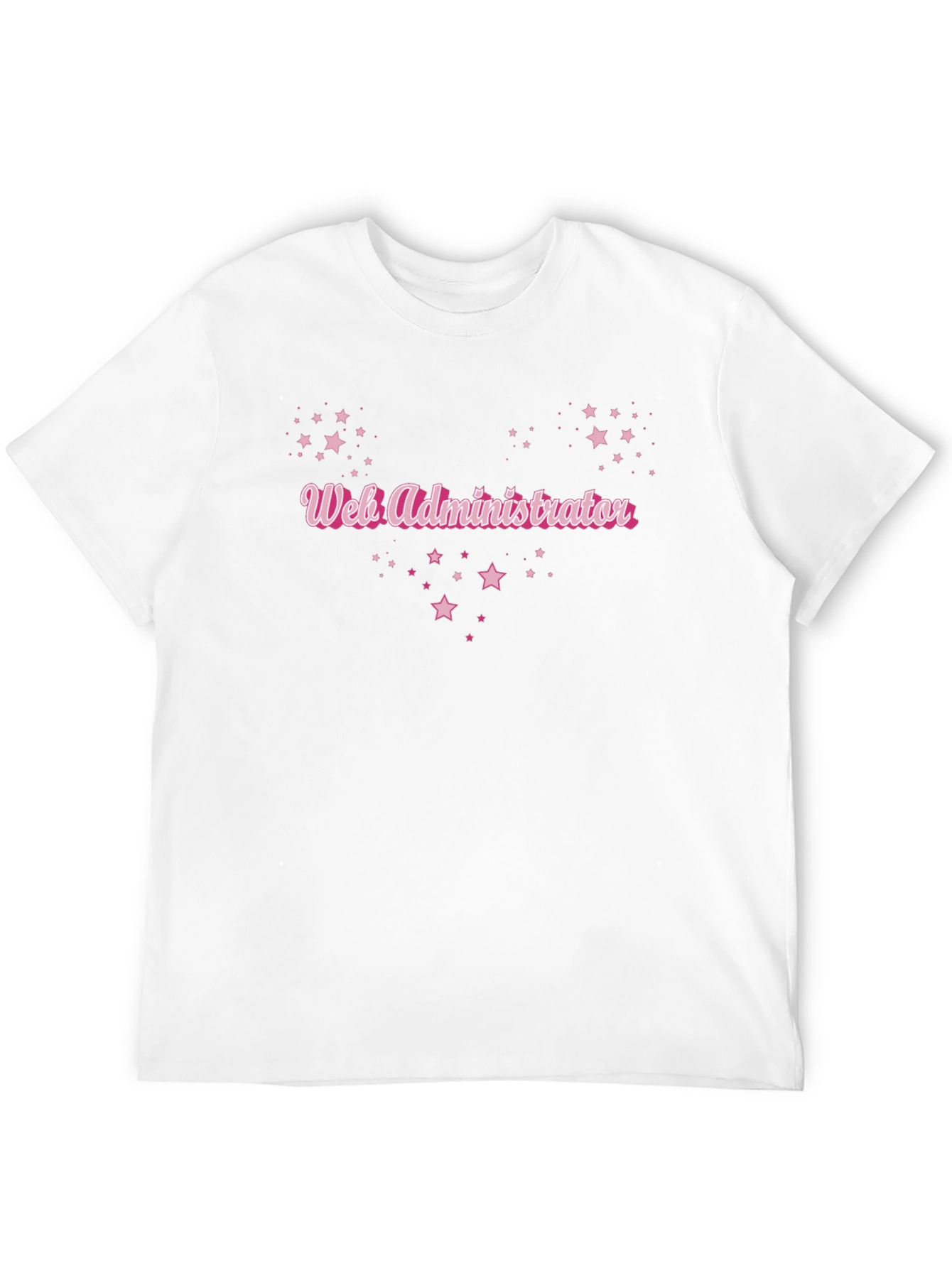 Web Administrator Starry Black T-Shirt