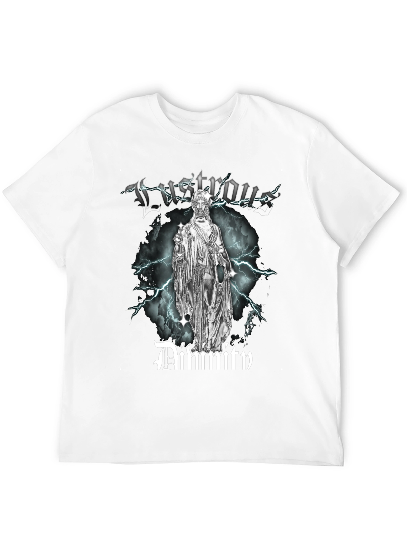 Lustrous Divinity T-Shirt: Bold Graphic Tee