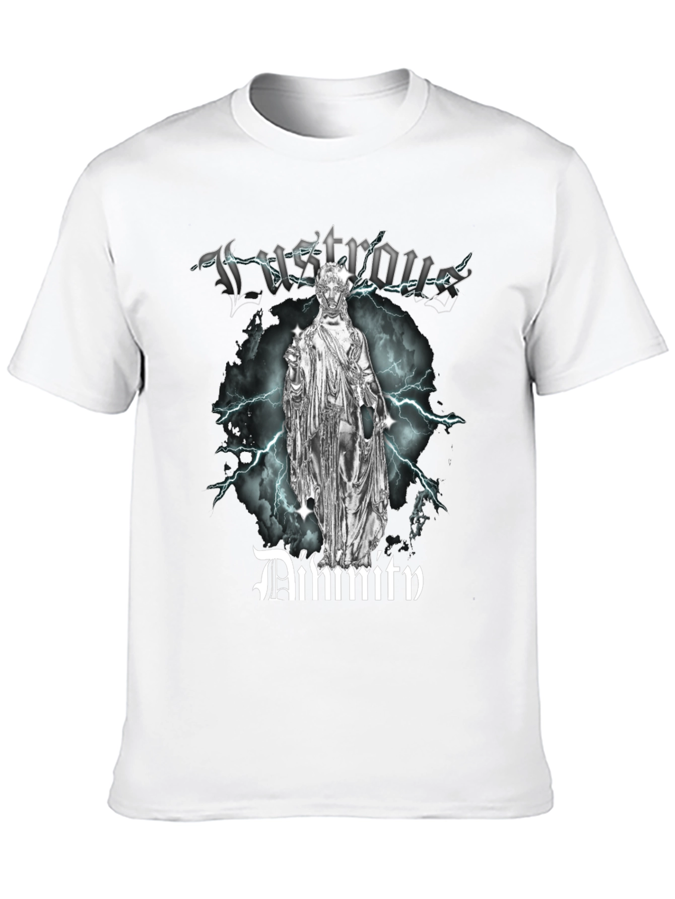Lustrous Divinity T-Shirt: Bold Graphic Tee