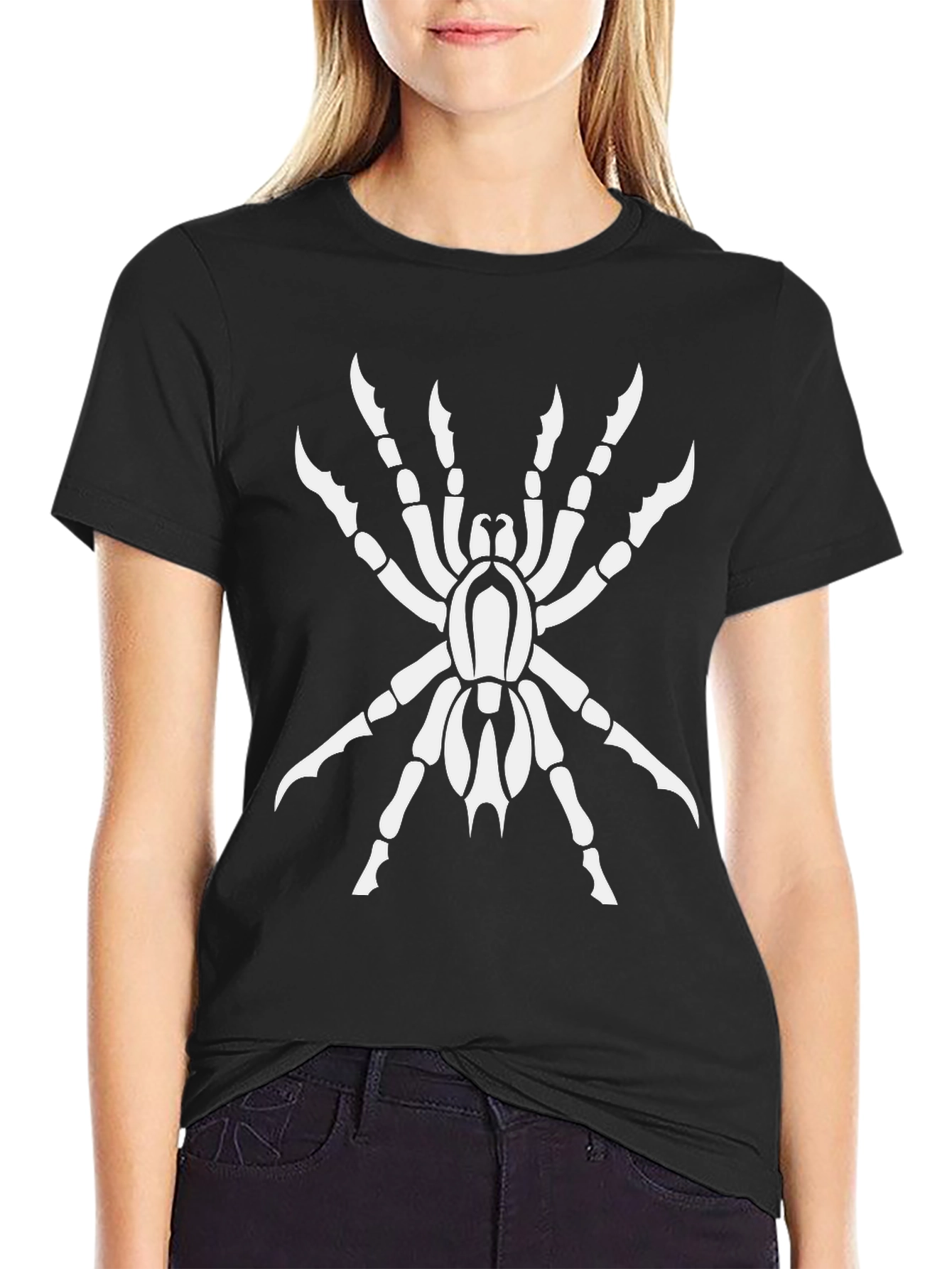 Spider Graphic T-Shirt - Creepy Cool Style