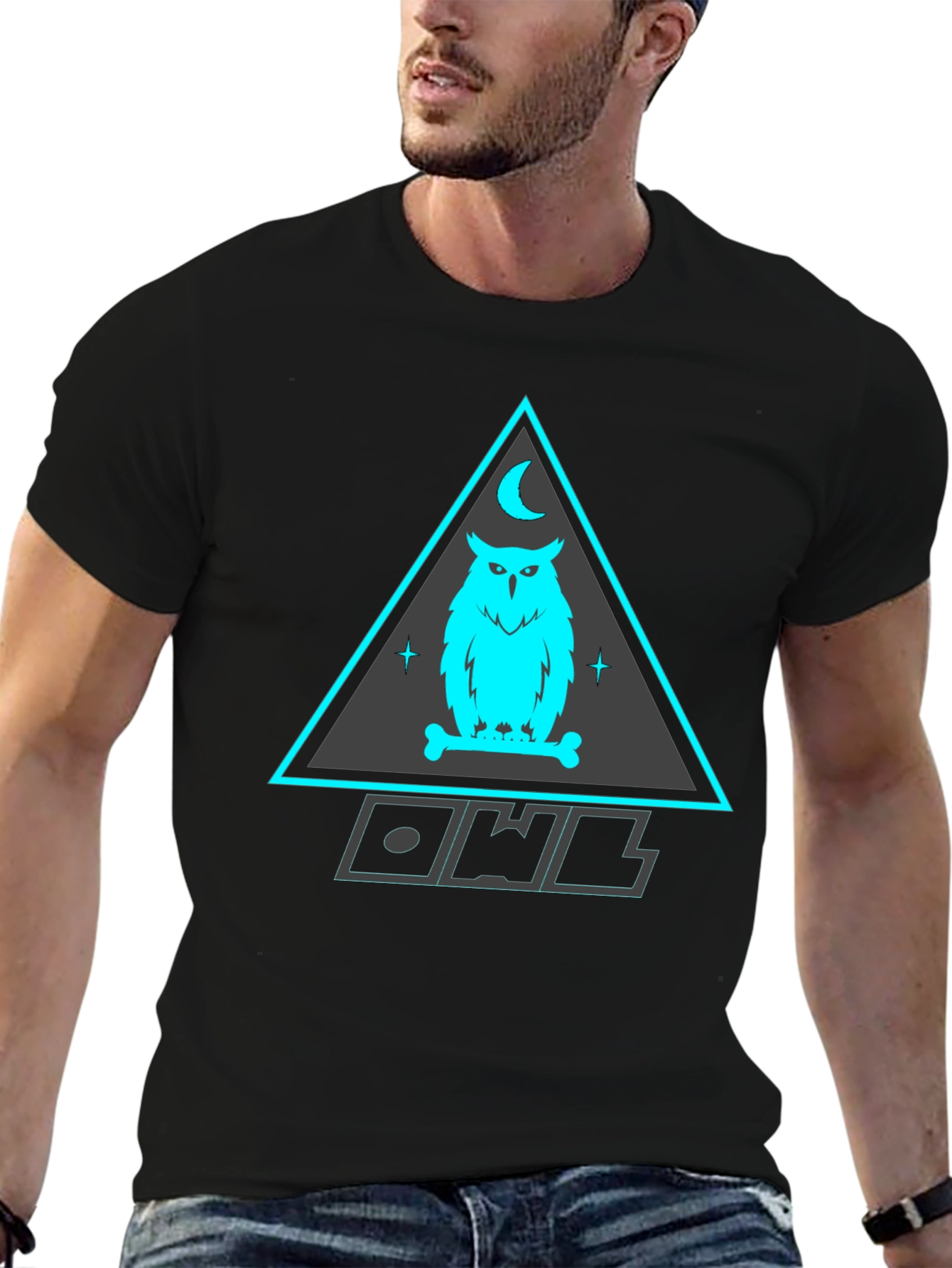Owl Graphic Tee - Stylish Unisex T-Shirt