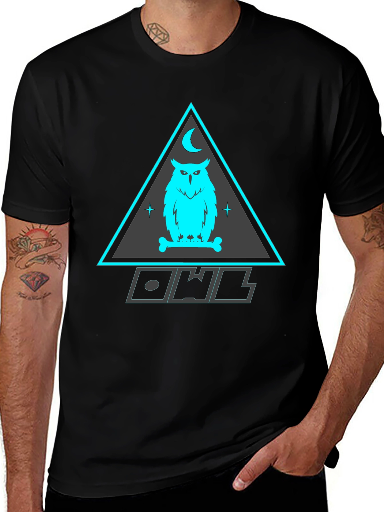 Owl Graphic Tee - Stylish Unisex T-Shirt