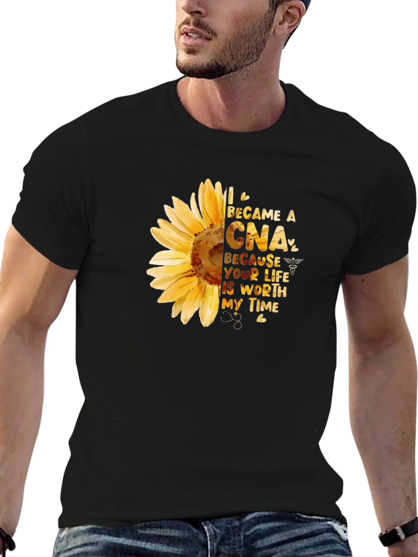 CNA Sunflower Graphic Tee
