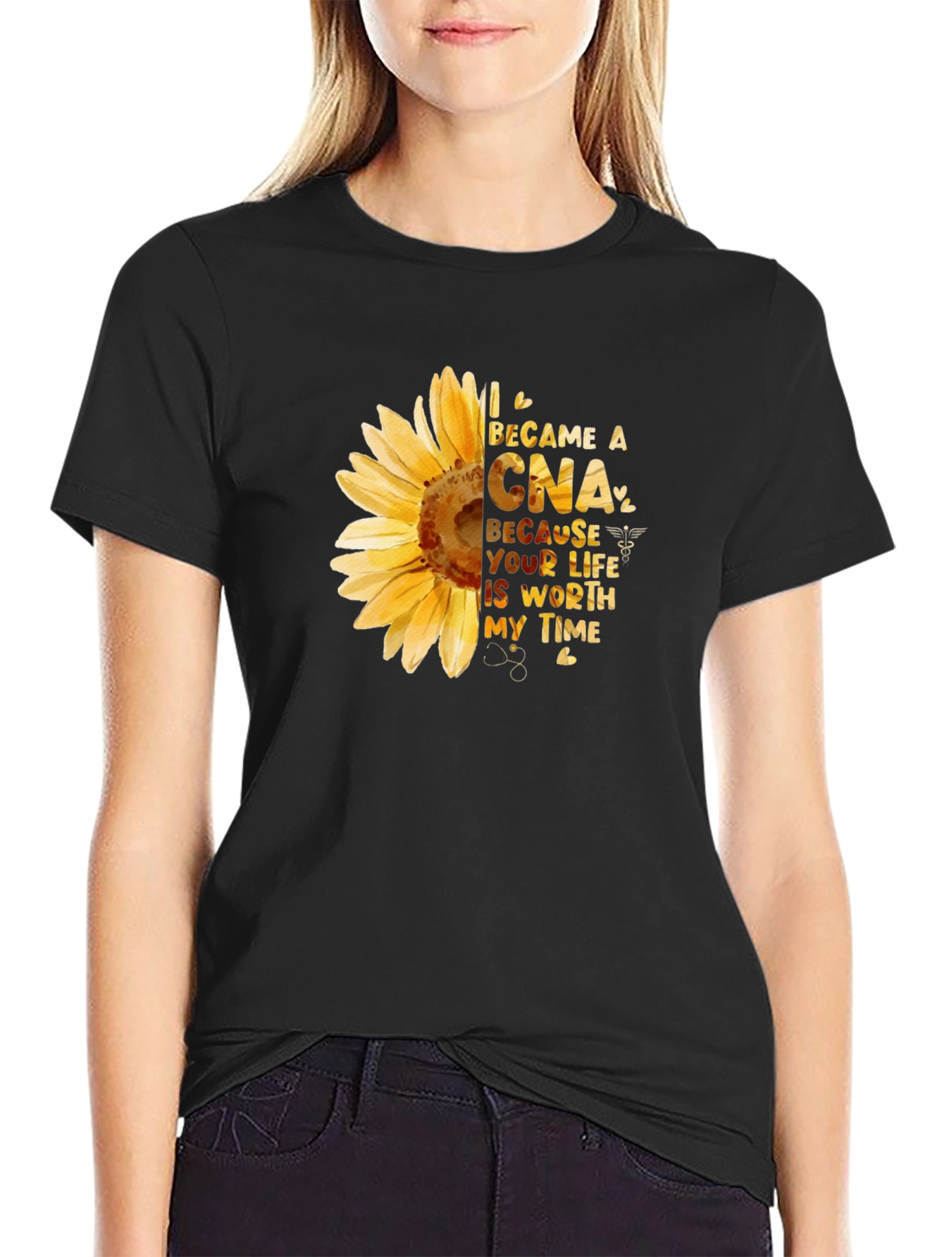 CNA Sunflower Graphic Tee