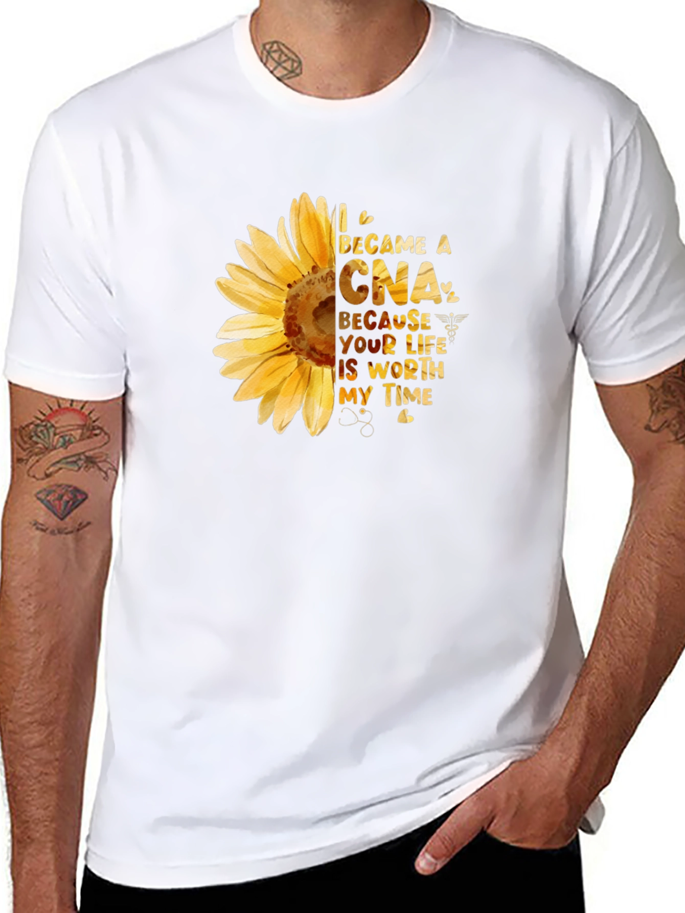 CNA Sunflower Graphic Tee