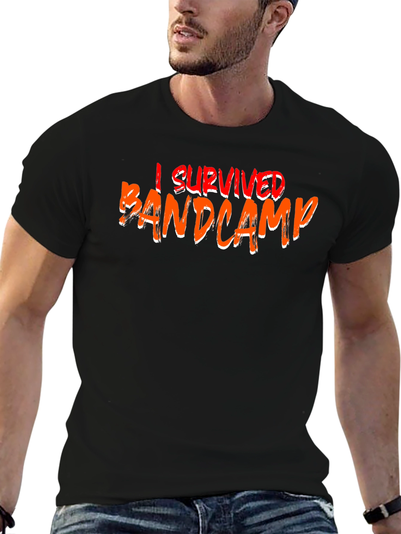 I Survived Band Camp Graphic Tee