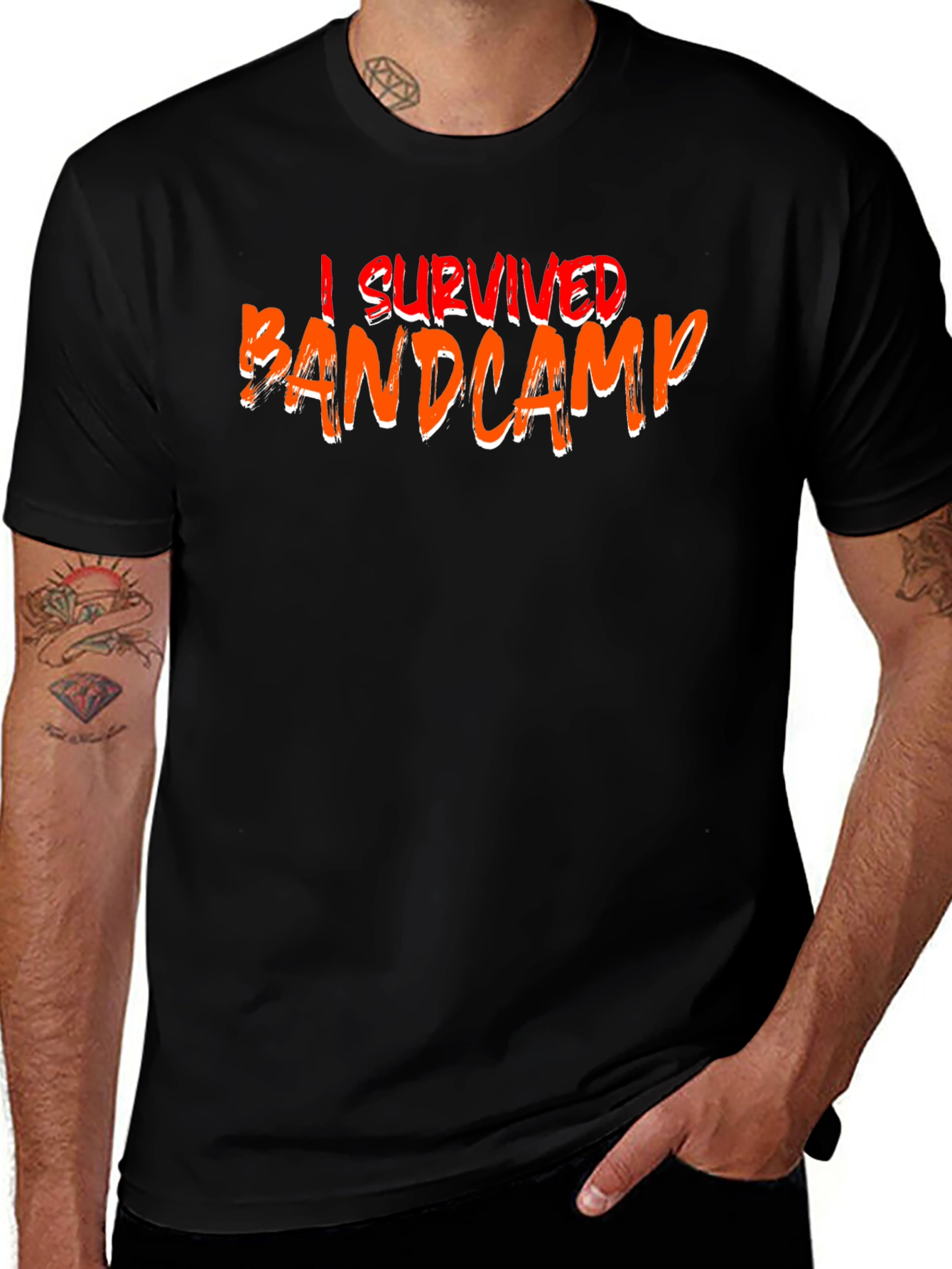 I Survived Band Camp Graphic Tee