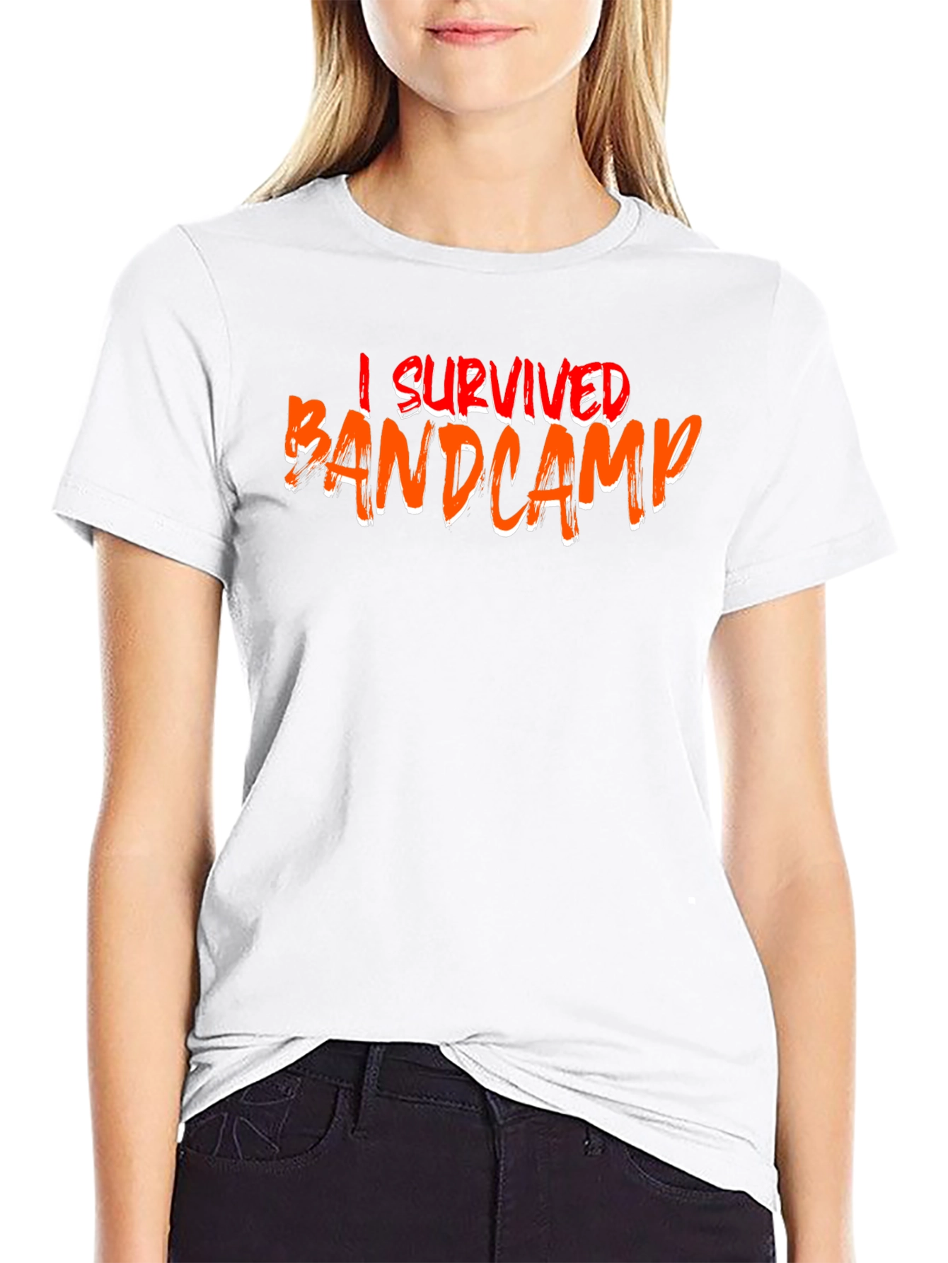 I Survived Band Camp Graphic Tee