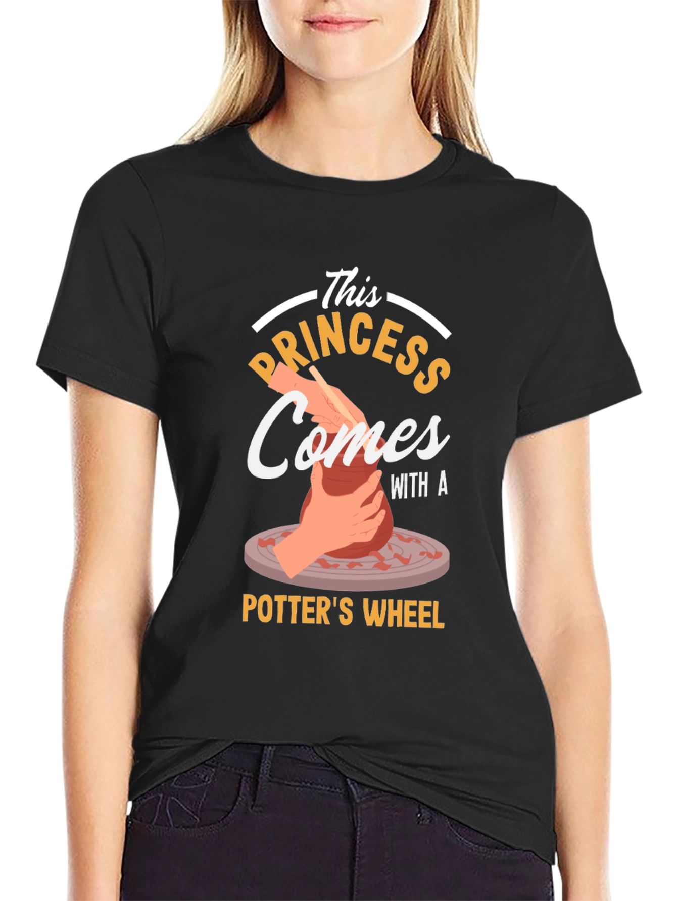 Potters Wheel Princess Graphic T-Shirt