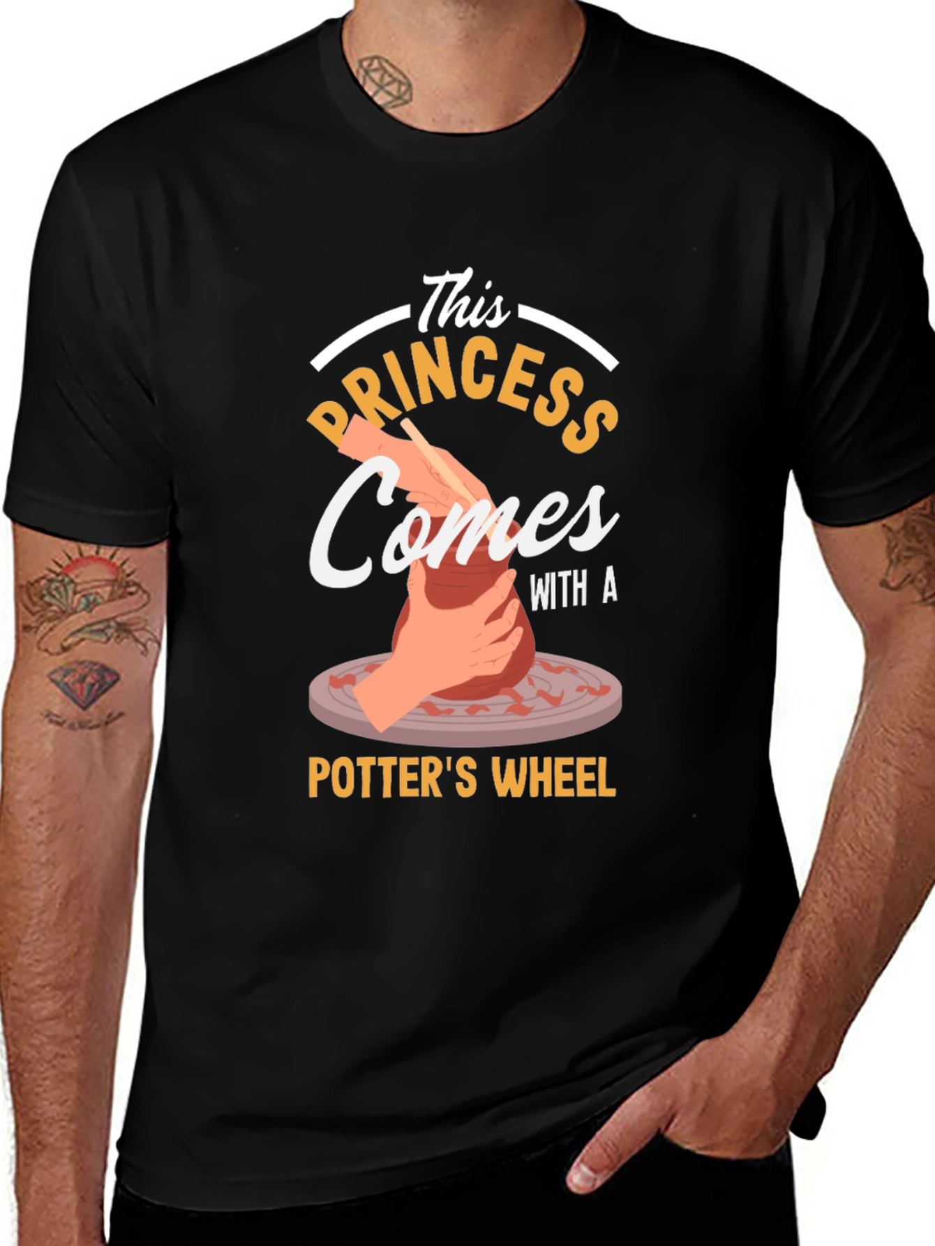 Potters Wheel Princess Graphic T-Shirt