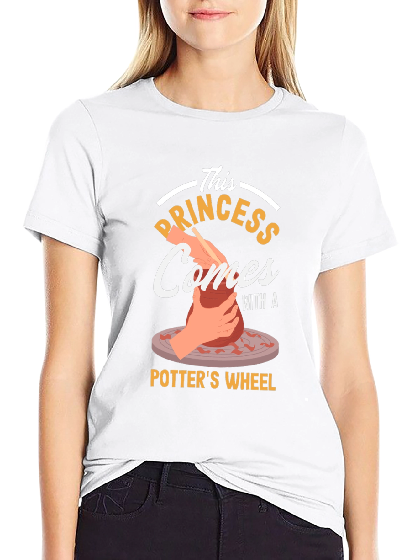 Potters Wheel Princess Graphic T-Shirt