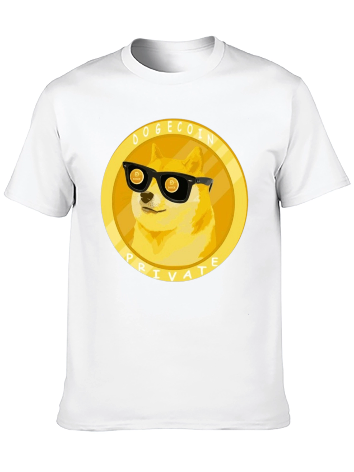 Dogecoin Private T-Shirt - Black Crypto Tee