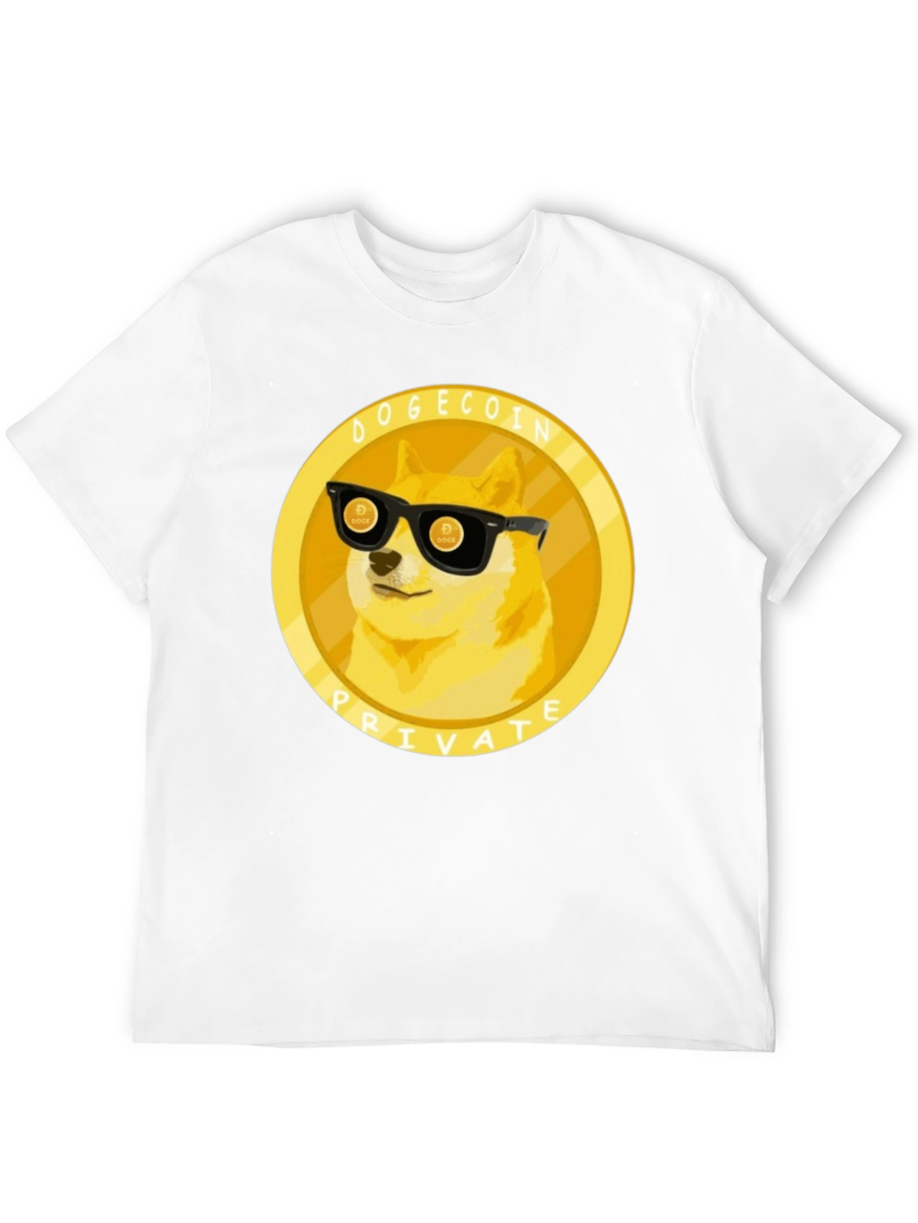 Dogecoin Private T-Shirt - Black Crypto Tee