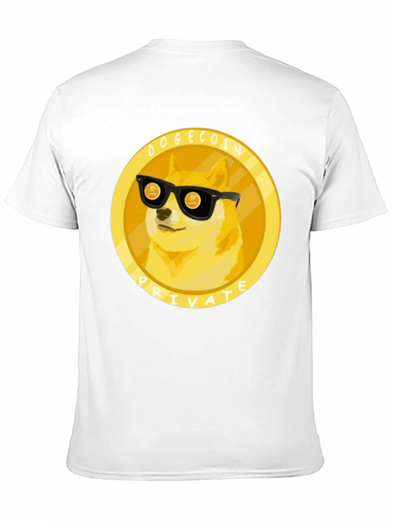 Dogecoin Private T-Shirt - Black Crypto Tee
