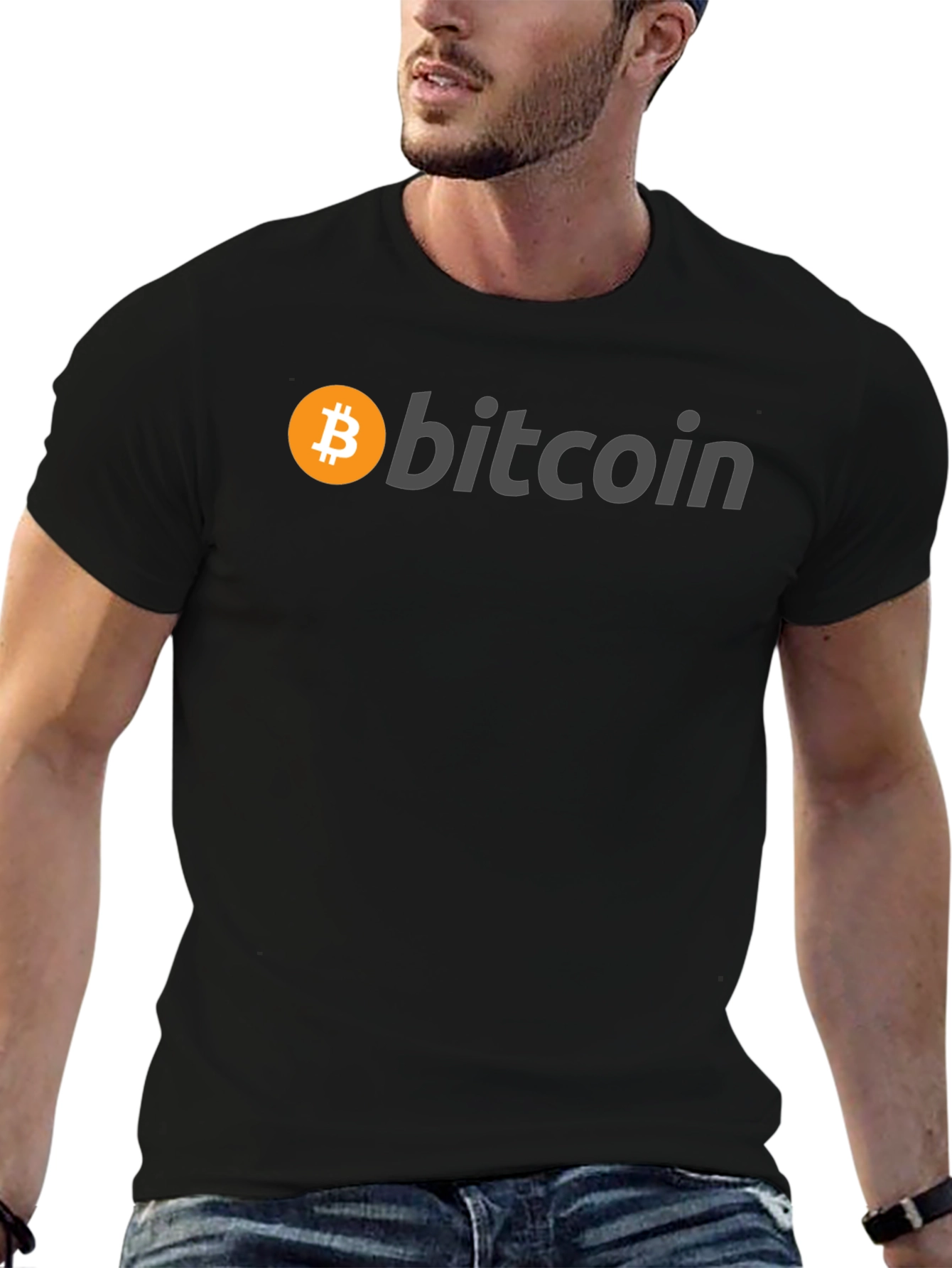 Bitcoin Logo T-Shirt - Crypto Currency Tee