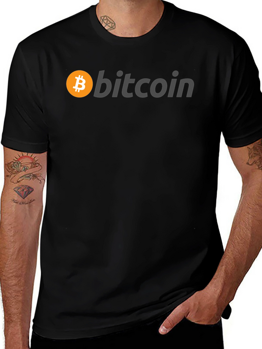 Bitcoin Logo T-Shirt - Crypto Currency Tee