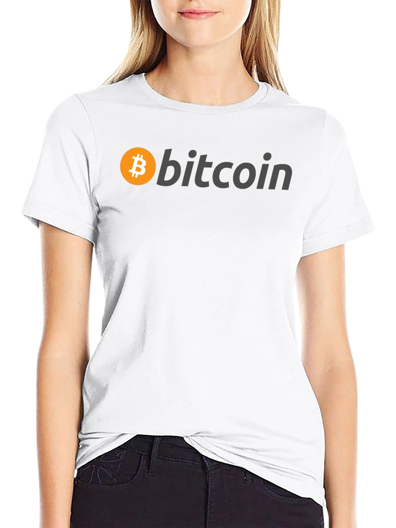 Bitcoin Logo T-Shirt - Crypto Currency Tee