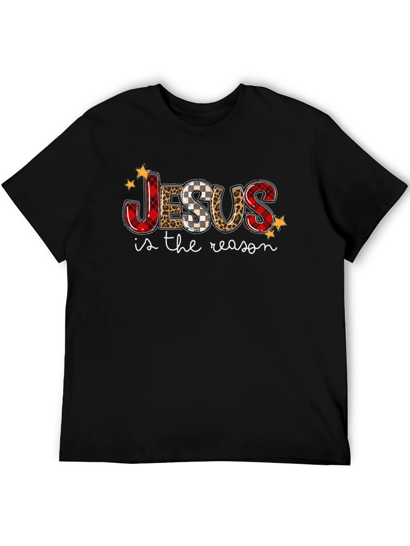 Jesus is the Reason Tee - Holiday Graphic T-Shirt