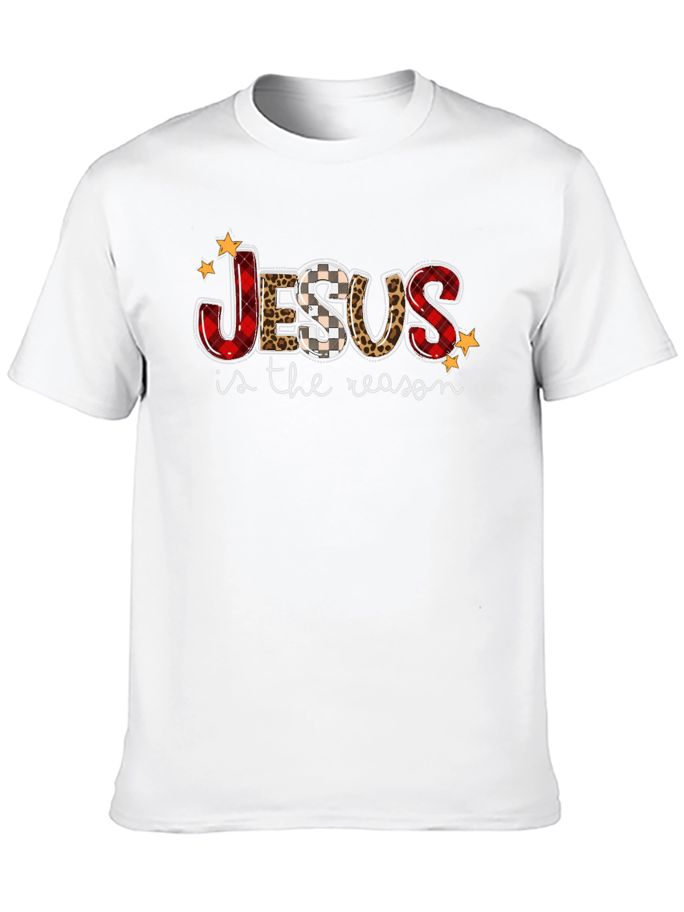 Jesus is the Reason Tee - Holiday Graphic T-Shirt
