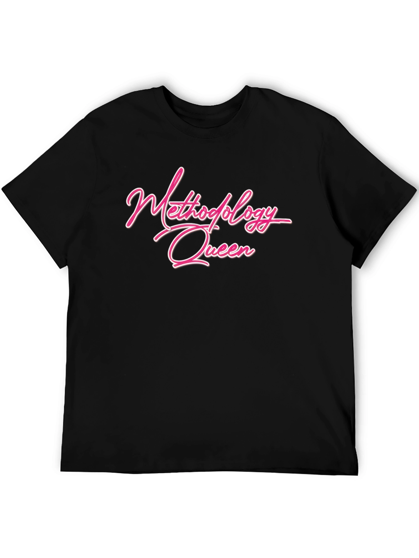 Methodology Queen Graphic Tee - Black