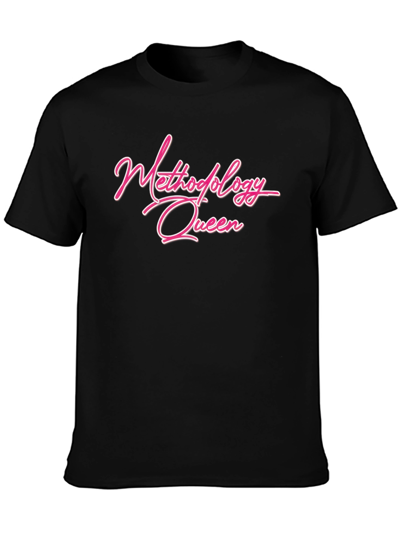 Methodology Queen Graphic Tee - Black