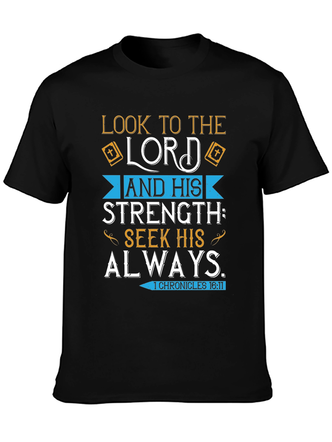 Christian Look to the Lord Graphic Tee