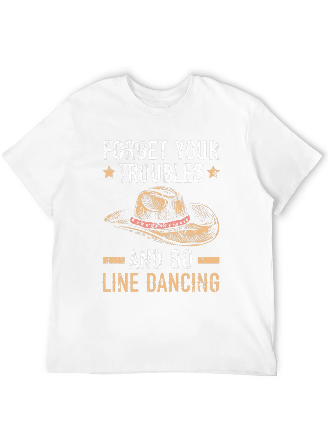 Forget Your Troubles Line Dancing T-Shirt