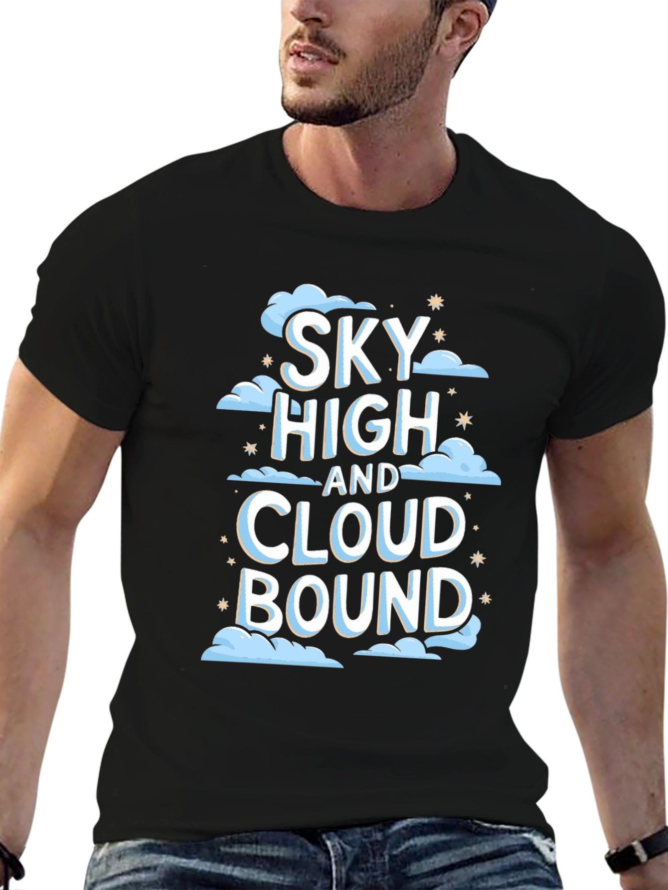 Sky High and Cloud Bound Graphic T-Shirt