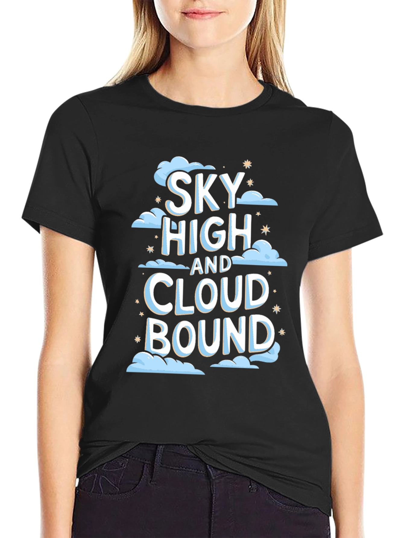 Sky High and Cloud Bound Graphic T-Shirt