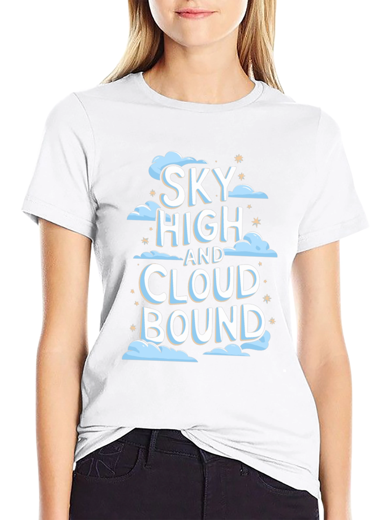Sky High and Cloud Bound Graphic T-Shirt