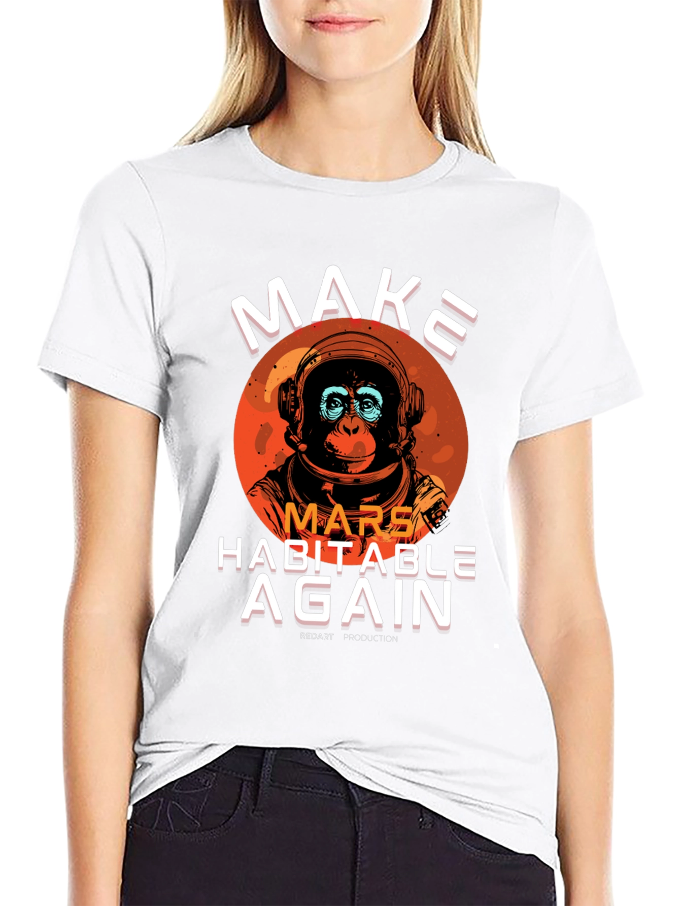 Make Mars Habitable Again Graphic T-Shirt