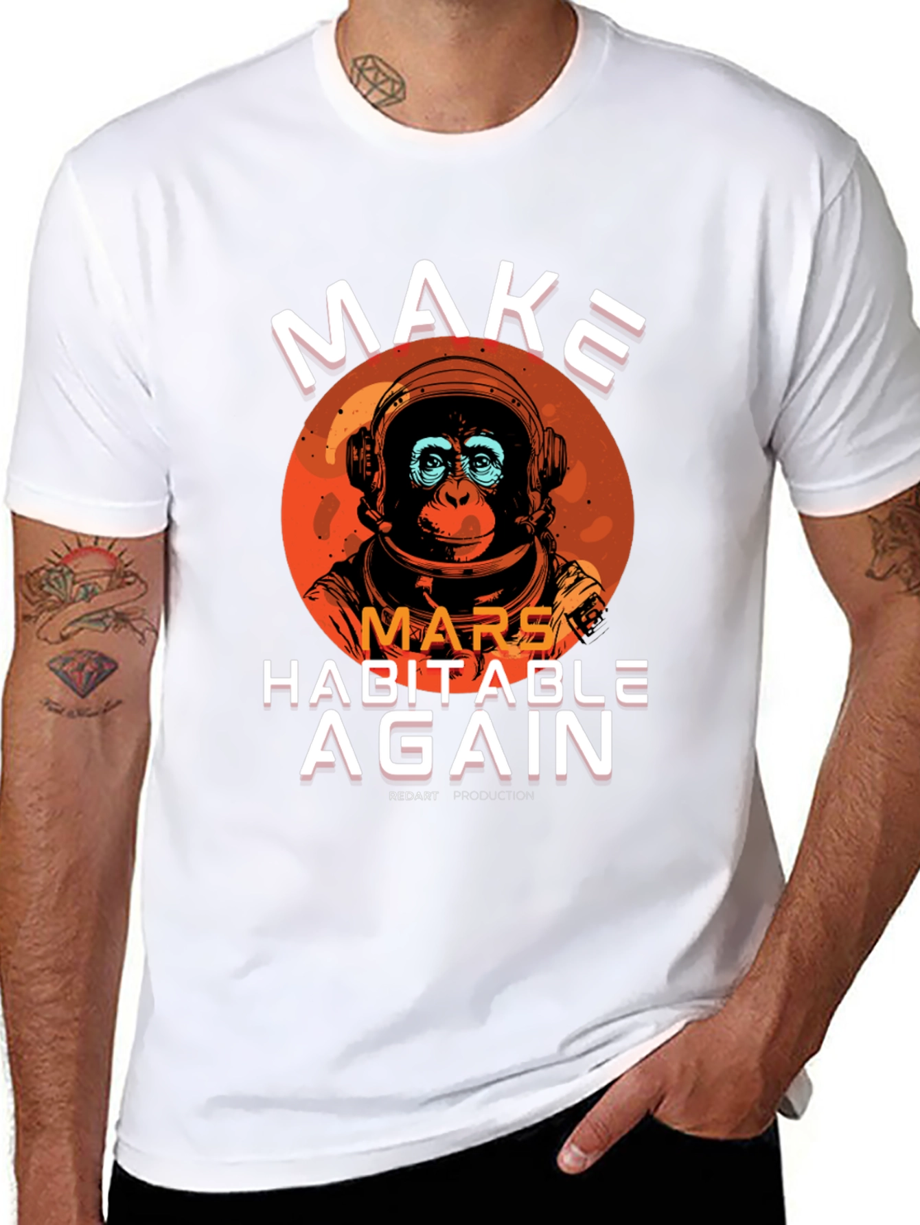Make Mars Habitable Again Graphic T-Shirt