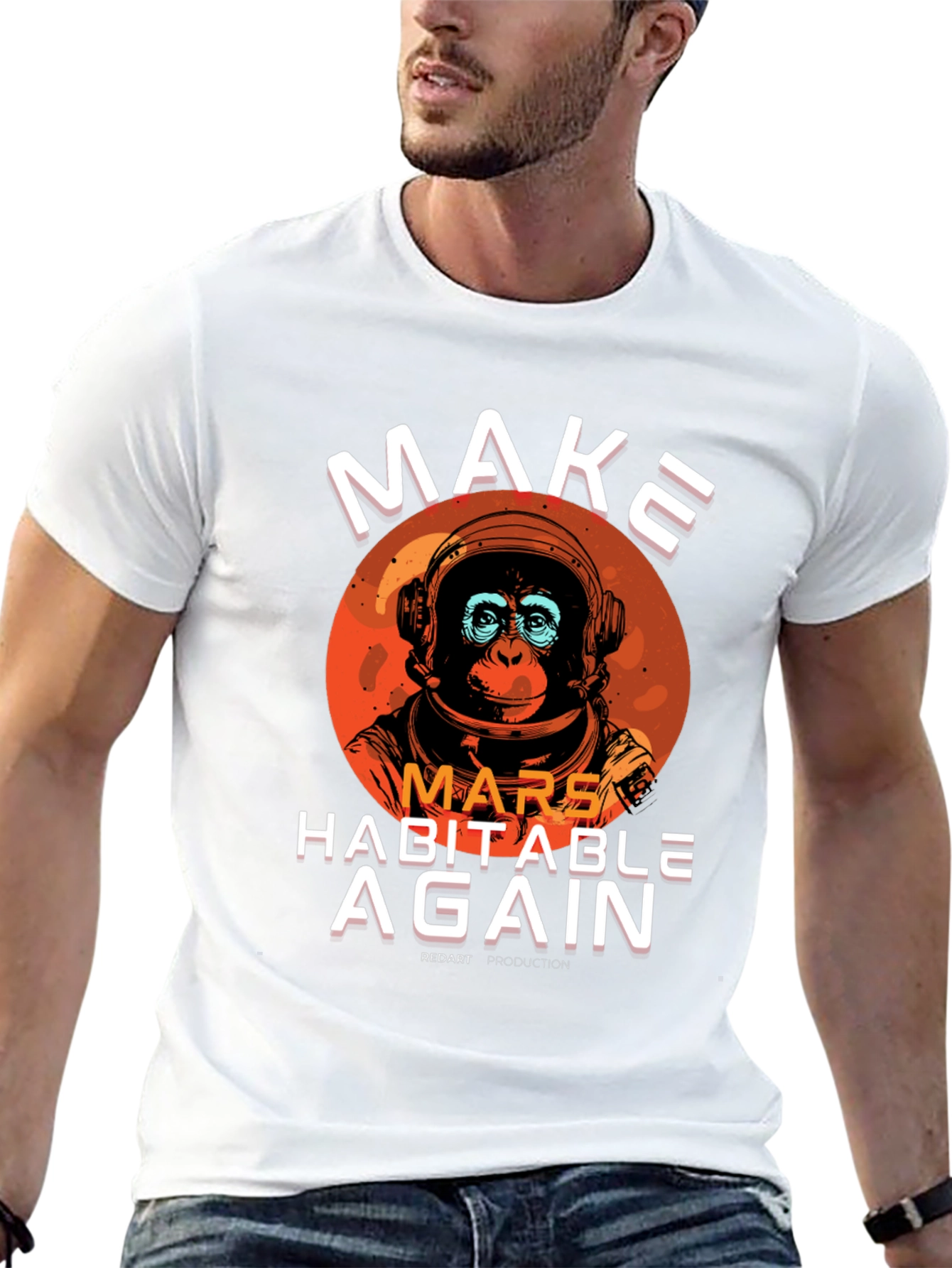 Make Mars Habitable Again Graphic T-Shirt
