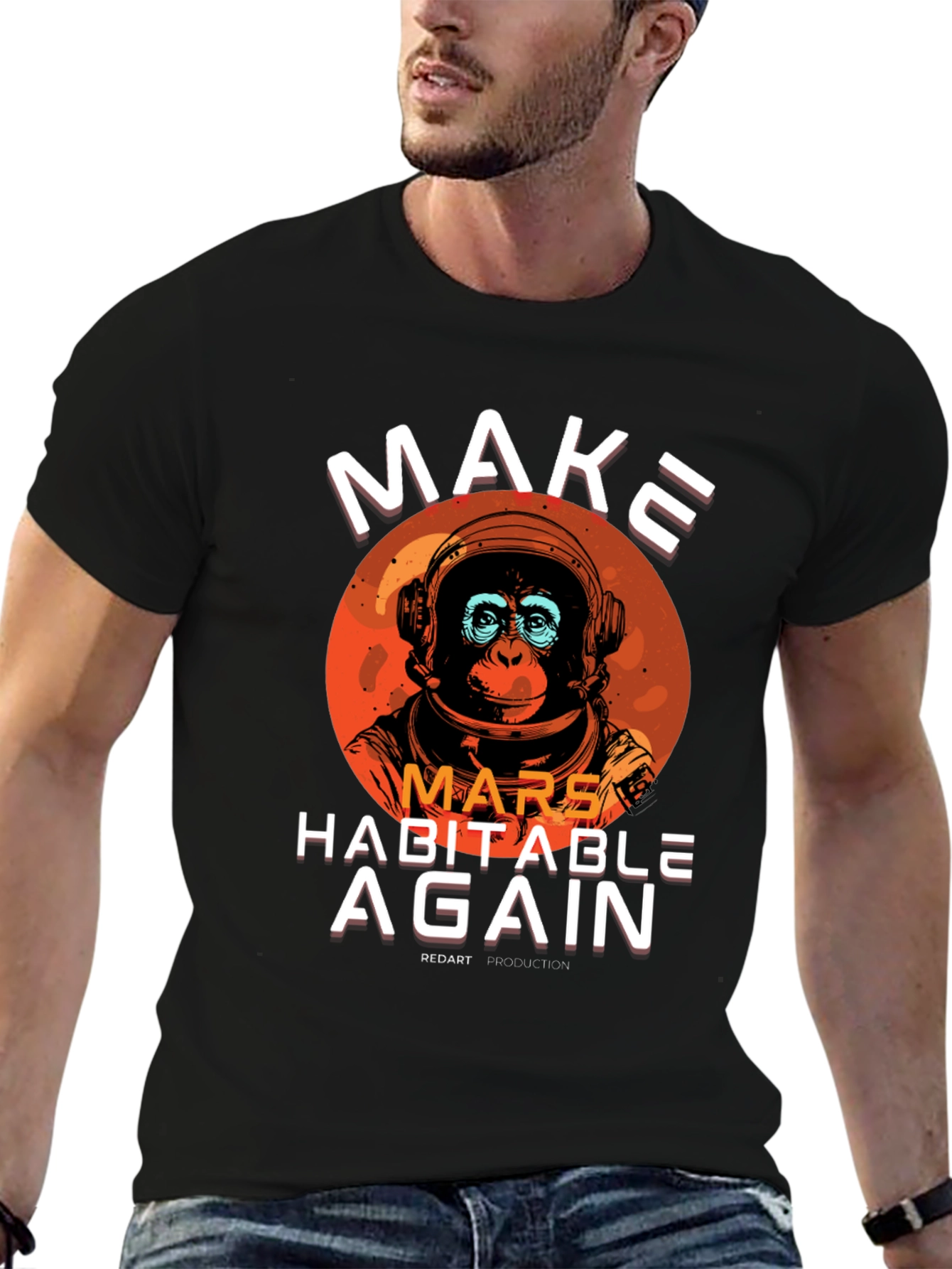 Make Mars Habitable Again Graphic T-Shirt