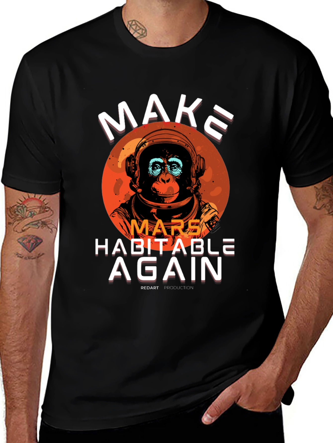 Make Mars Habitable Again Graphic T-Shirt