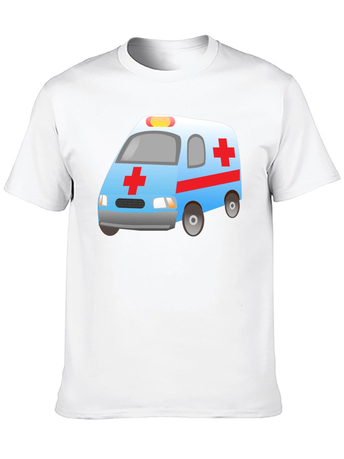 Ambulance Graphic Tee - Black Unisex Shirt